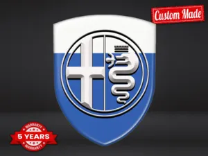 Alfa Romeo Pegatinas Silicona Auto Resistentes Limitadas Alta Calidad